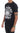 Frankie Morello Chic Black Crewneck Tee with 'RIDERS' Motif Frankie Morello