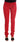 Costume National Radiant Red Super Slim Designer Jeans - Ethara Jay