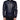 Dolce & Gabbana Blue Lambskin Leather Full Zip Biker Jacket - Ethara Jay