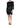 Emporio Armani Black Satin Long Sleeves Wrap Sheath Mini Dress - Ethara Jay