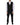 Dolce & Gabbana Black Wool 3 Piece Slim Fit Formal Suit - Ethara Jay