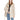 Morgan De Toi Beige Polyester Jackets & Coat Morgan De Toi