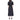 Alviero Martini Prima Classe Black Cotton Dress - Ethara Jay