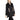 Alviero Martini Prima Classe Black Polyester Jackets & Coat Alviero Martini Prima Classe