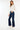 Kancan Mid Rise Button Fly Flare Jeans - Ethara Jay