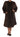 Dolce & Gabbana Elegant Brown Raccoon Fur Knee-Length Coat - Ethara Jay