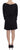 Versace Jeans Elegant Black Silk Blend Shift Dress - Ethara Jay