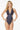 ONE-PIECE BATHING SUIT SIDE CUT-OUT WITH PRINTS ED - Ethara Jay