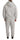 Billionaire Italian Couture Elegant Gray Hooded Sweatsuit Ensemble - Ethara Jay