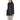 Morgan De Toi Black Polyester Jackets & Coat Morgan De Toi