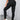 Crisscross Detail Wide Waistband Leggings - Ethara Jay