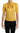 Dolce & Gabbana Yellow Silk Knit Pullover Ascot Collar Top Dolce & Gabbana