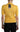 Dolce & Gabbana Yellow Silk Knit Pullover Ascot Collar Top Dolce & Gabbana