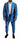 Dolce & Gabbana Blue Jacquard Silk Formal 2 Piece Set Suit Dolce & Gabbana