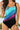 V-Neck Sleeveless Printed One-piece Swimwear - Ethara Jay