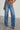 Raw Hem Wide Leg Jeans with Pockets - Ethara Jay