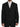 Z ZEGNA Elegant Black Striped Wool Suit - Ethara Jay