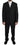 Z ZEGNA Elegant Black Striped Wool Suit - Ethara Jay