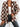 Checkered Open Front Long Sleeve Cardigan - Ethara Jay