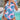 Printed Notched Half Sleeve One-Piece Swimwear - Ethara Jay