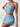 Ruched Single Shoulder Top and Skirt Set - Ethara Jay