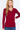 Long Slv V-neck Placket Thermal Top - Ethara Jay