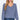 Long Puff Slv V-neck Rib Sweater - Ethara Jay