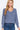 Long Puff Slv V-neck Rib Sweater - Ethara Jay