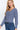 Long Puff Slv V-neck Rib Sweater - Ethara Jay