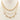 Butterfly Charm Oval Link Layered Necklace - Ethara Jay