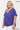 Solid Viscose Knit Surplice Top With Ruffle Sleeve - Ethara Jay