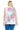 Floral Print, Open Front Vest With An Asymmetric Hem. - Ethara Jay