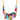 Teardrop Rectangle Shape Rhinestone Statement Necklace - Ethara Jay