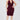 Plus Plunging Neck Crisscross Back Ruched Bodycon Mini Dress - Ethara Jay