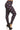 Plus Size Plaid Graphic Printed Knit Legging With Elastic Waist Detail - Ethara Jay