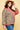 Plus Size Cute Animal French Terry Brush Contrast Print Pullover - Ethara Jay