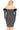 Plus Off Shoulder Feather Trim Detail Sequin Dress - Ethara Jay