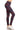 Yoga Style Banded Lined Heart Print, Full Length Leggings In A Slim Fitting Style With A Banded High Waist - Ethara Jay