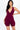 Casual Solid Halter V Neck Ribbed Bodycon Romper - Ethara Jay