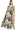 Plus Tropical Leaf Print Surplice Maxi Dress - Ethara Jay