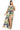 Plus Tropical Leaf Print Surplice Maxi Dress - Ethara Jay