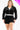 Plus Size Velour Crop Zip Up Hoodie And Shorts Set - Ethara Jay