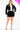 Plus Size Velour Crop Zip Up Hoodie And Shorts Set - Ethara Jay