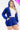 Plus Size Velour Crop Zip Up Hoodie And Shorts Set - Ethara Jay