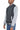 Mens Fleece Snap Button Varsity Jacket - Ethara Jay