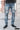 Men Creased Biker Denim Jeans - Ethara Jay