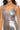 Scoop neck foil mini dress - Ethara Jay