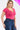 Plus Size Casual Split Neck Solid Short Sleeve Bodysuit - Ethara Jay