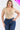 Plus Size Casual Split Neck Solid Short Sleeve Bodysuit - Ethara Jay