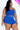 Plus Size Ribbed Cami Crop Top & Ruched Shorts Set - Ethara Jay